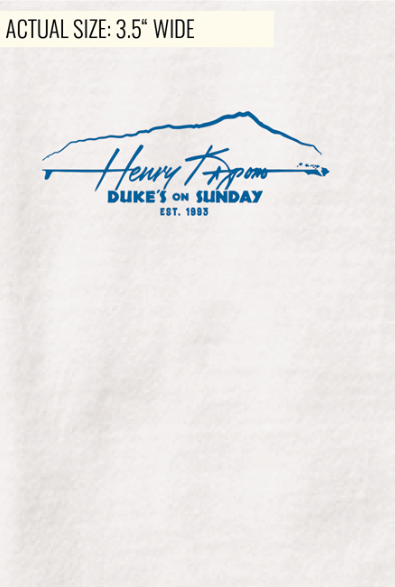 Summertime DOS White T-shirt — Henry Kapono